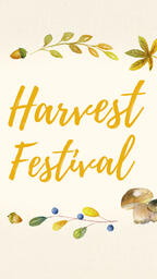 Harvest Festival Yellow  PowerPoint image 7