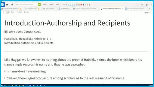 Habakkuk Introduction-Authorship and Recipients