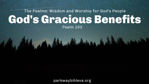 God's Gracious Benefits