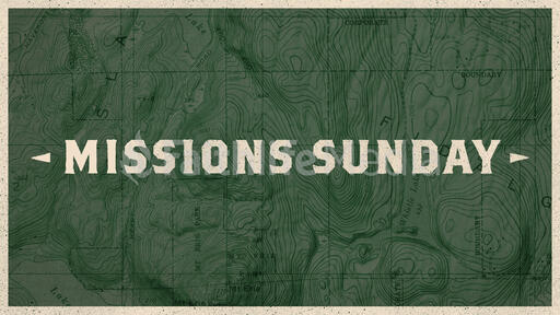 Missions Sunday Map