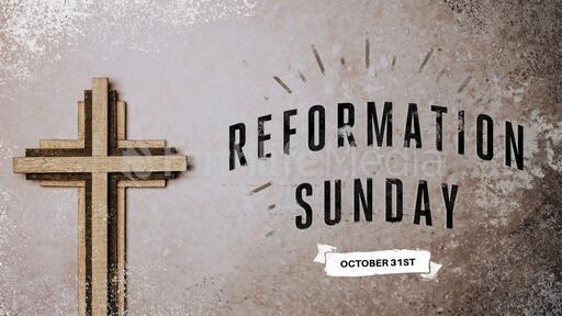 Reformation Sunday Cross