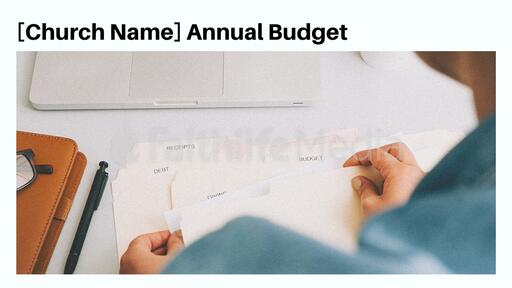 [Church Name] Annual Budget Update