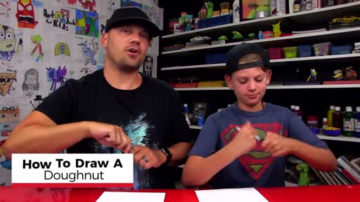 How To Draw A Doughnut