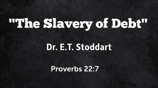 The Slavery of Debt