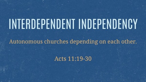 Interdependent Independency