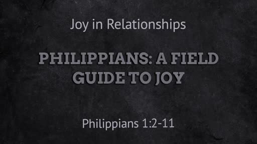 Joy in Relationships
