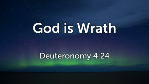 God is Wrath