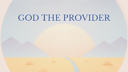 God the provider