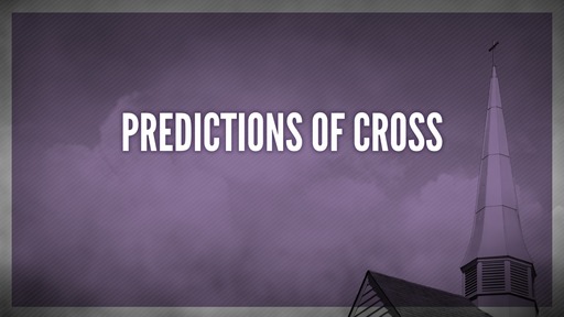 Predictions of cross