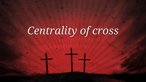 Centrality of cross