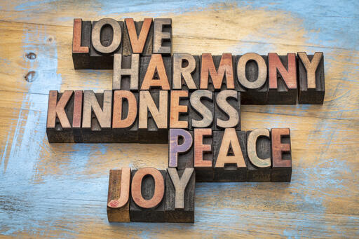 love, harmony, kindness, peace and joy love, harmony, kindness, peace and joy
