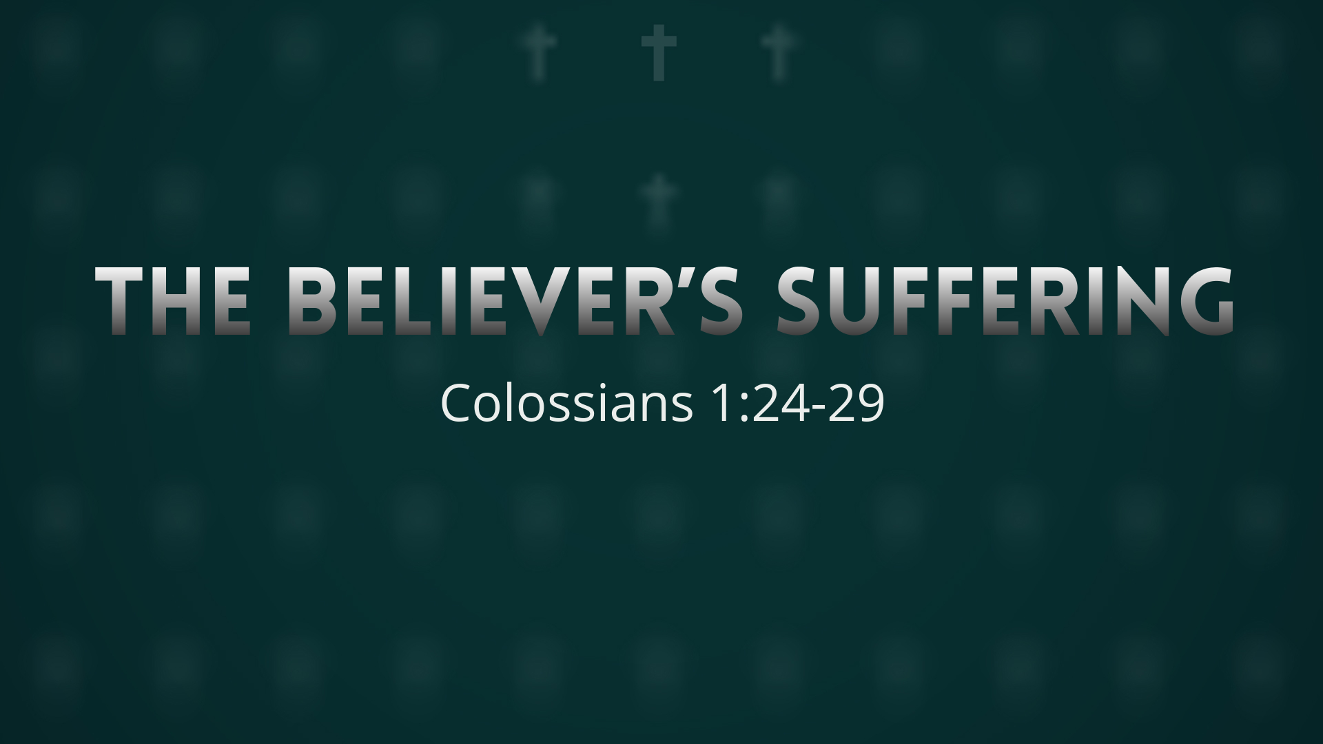 Colossians Logos Sermons