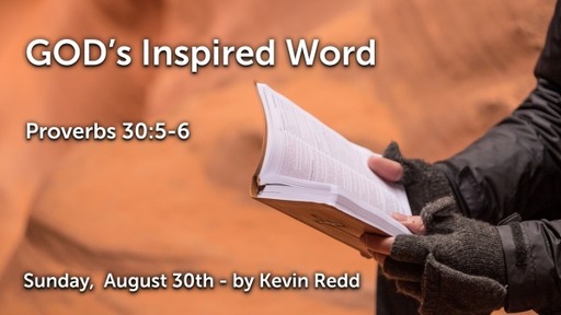 "God's Inspired Word" (by Kevin Redd)