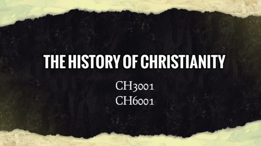 History of Christianity (Emergence:1)