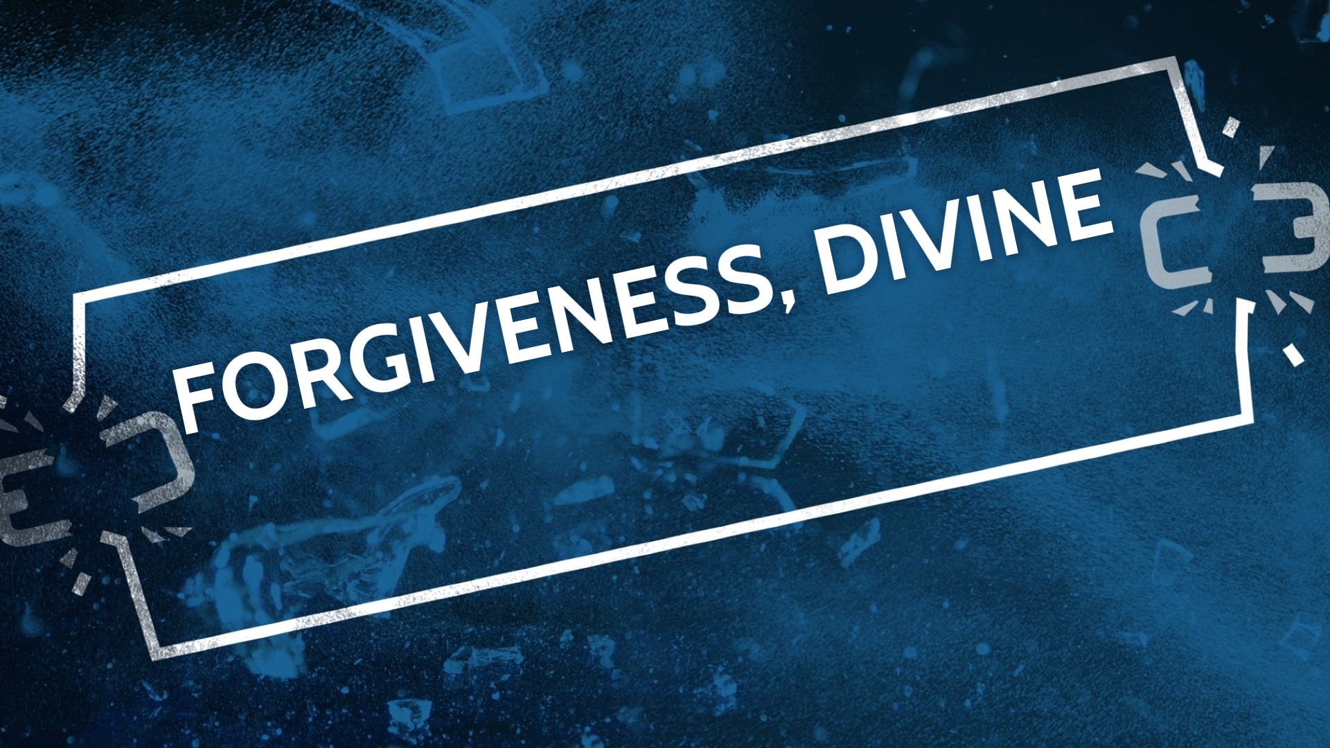 Forgiveness, divine