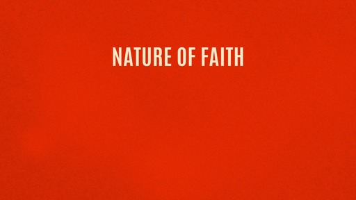 Nature of faith