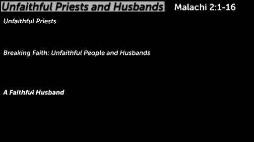 Unfaithful Priests and Husbands
