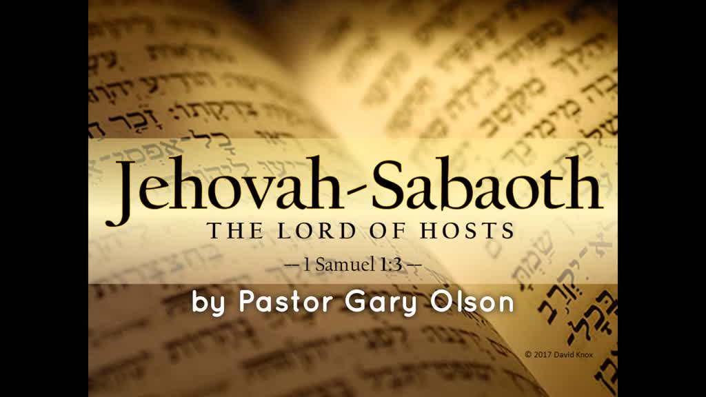 Jehovah Sabaoth Logos Sermons