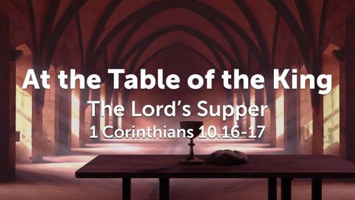 At the Table of the King