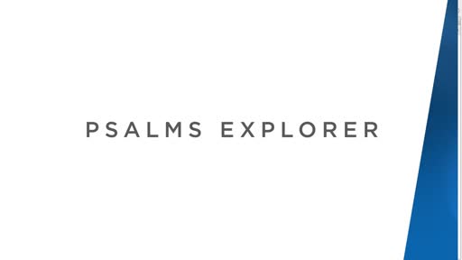 Psalms Explorer Search