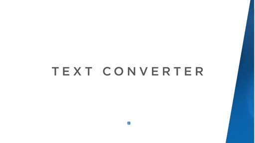 Text Converter