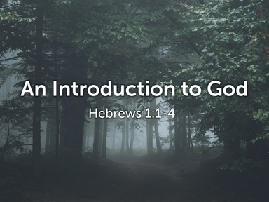 An Introduction To God 09/06/20
