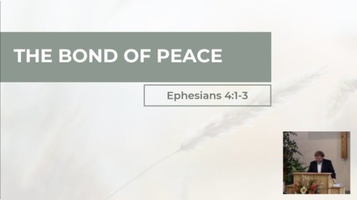 The Bond of Peace