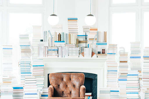 A Living Room Full of Books