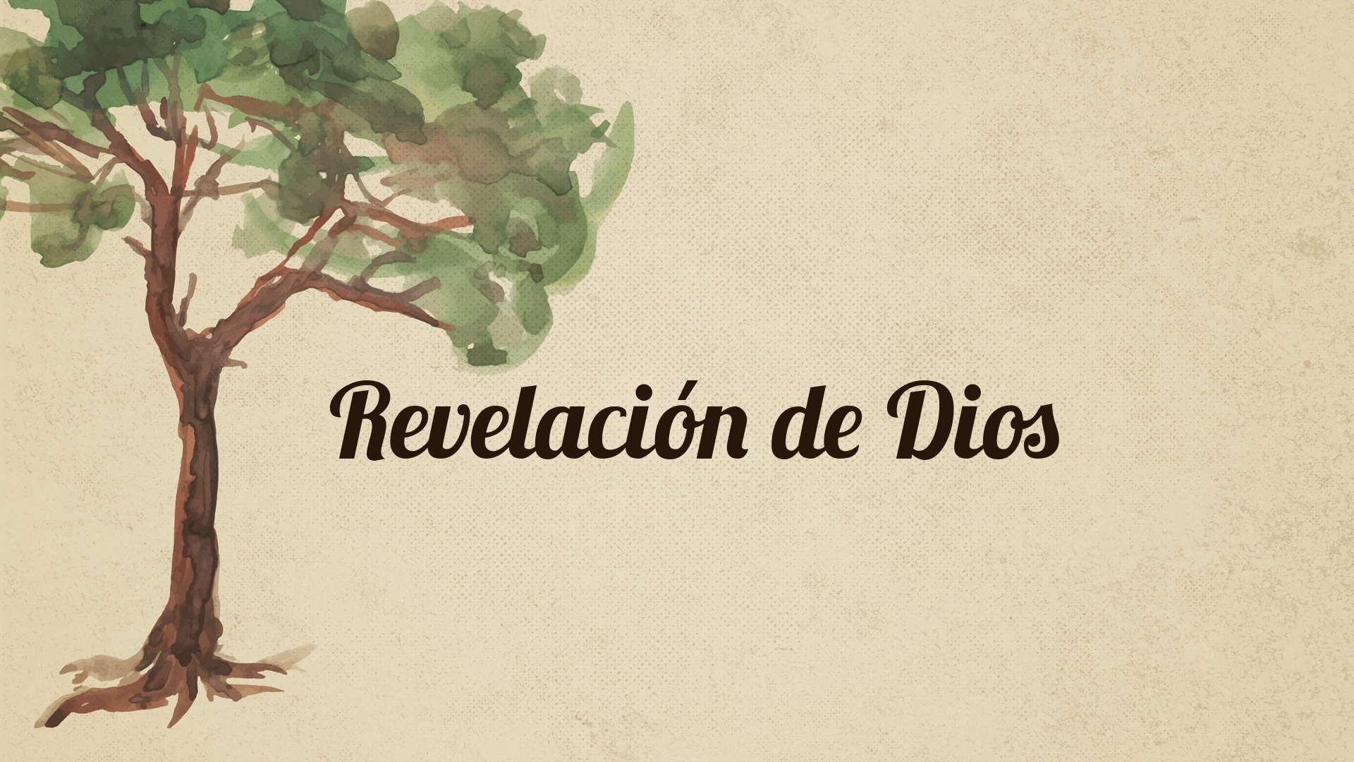 Revelación de Dios - Logos Sermons