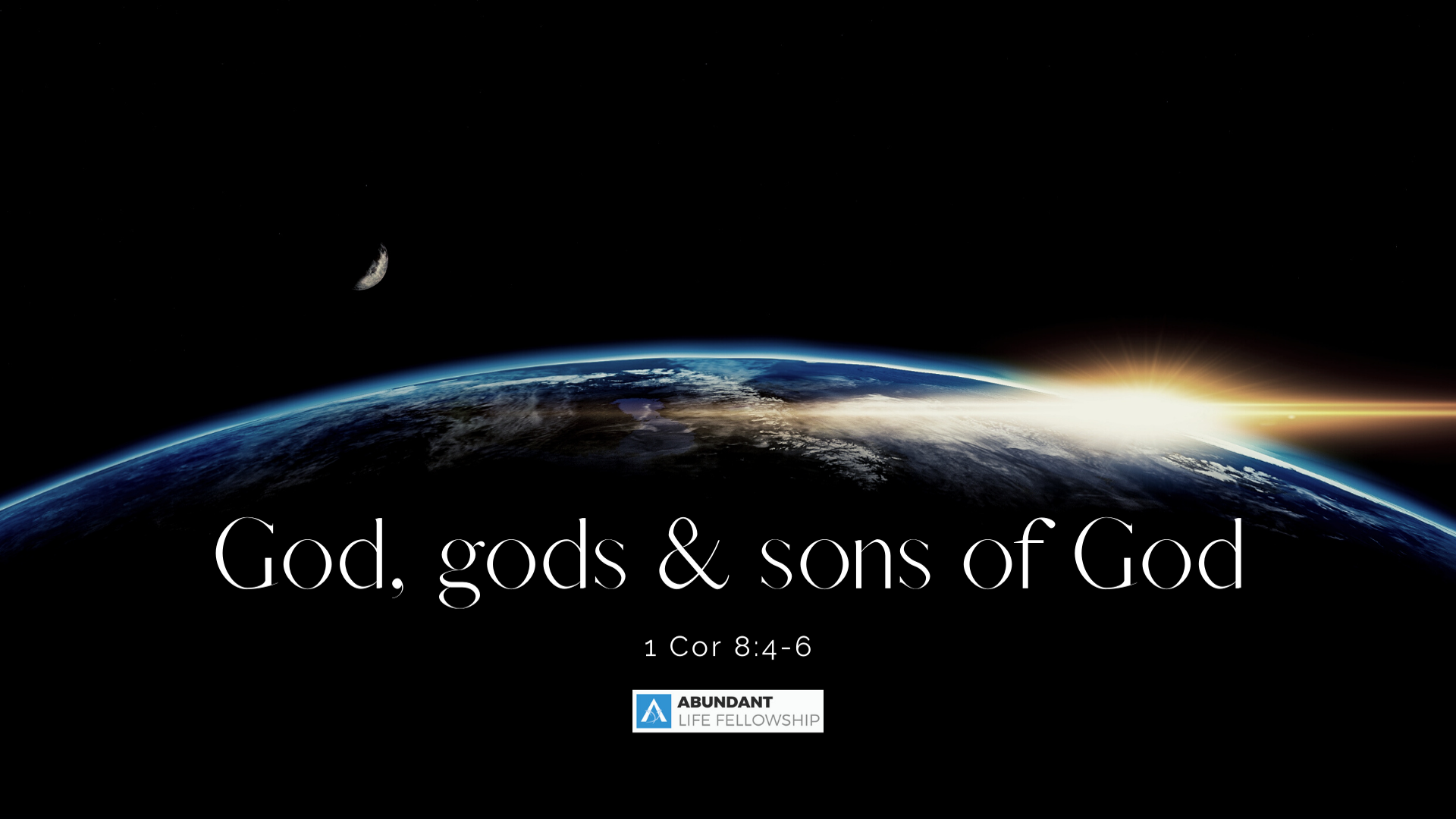 God, gods & sons of God - Logos Sermons