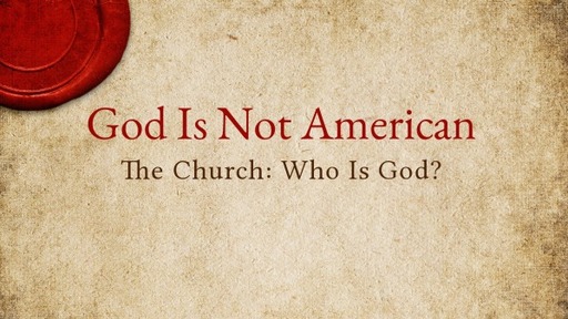 God Is Not American
