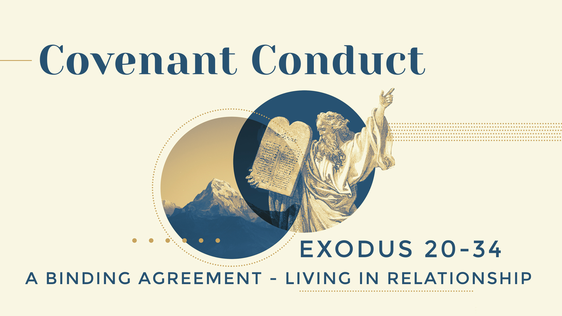 Covenant Conduct A Binding Agreement Living in Relationship Faithlife Sermons