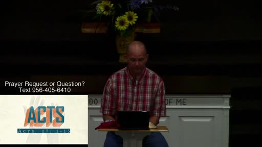 Wednesday Night Bible Study Acts 17:1-15, Dr. Ben Karner Wednesday Night Bible Study Acts 17:1-15, Dr. Ben Karner