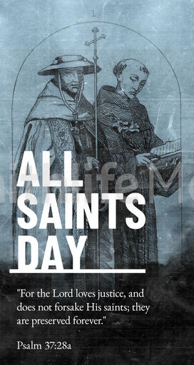 All Saints' Day Social Shares