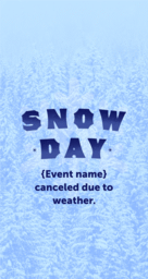 Snow Day Flakes  PowerPoint image 6