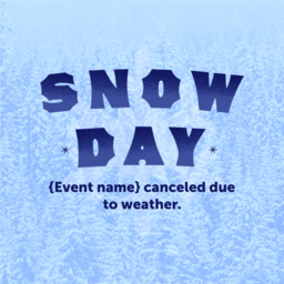 Snow Day Flakes  PowerPoint image 5