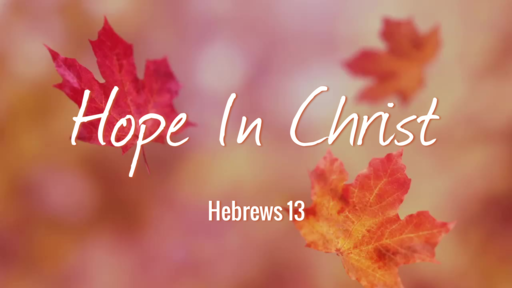 Hope In Christ