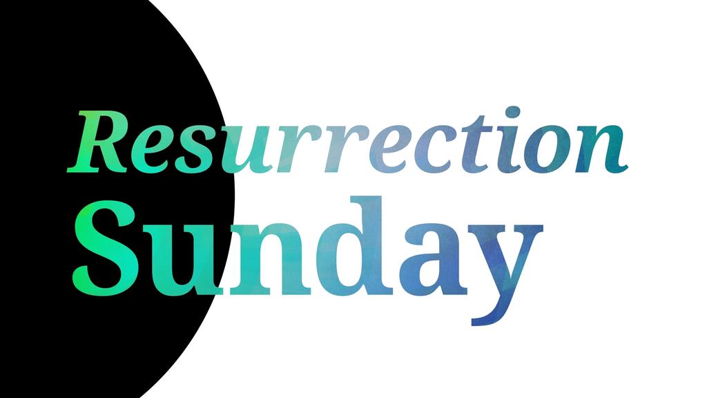 Resurrection Sunday large preview