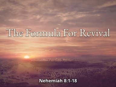The Formula For Revival
