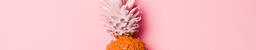 Colorful Pineapple on Pink Background  image 18
