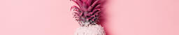 Colorful Pineapple on Pink Background  image 9