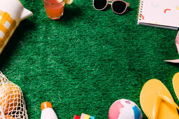 Summer Supplies on Grass  image 4