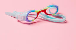 Goggles on Pink Background  image 4