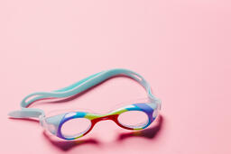 Goggles on Pink Background  image 1