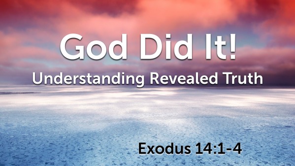 God Did It! - Faithlife Sermons