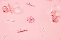 Pink Baby Items  image 18