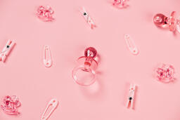 Pink Baby Items  image 3