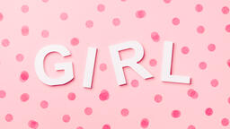 GIRL with Pink Confetti  image 3