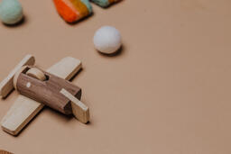 Wooden Toy Airplane  image 8