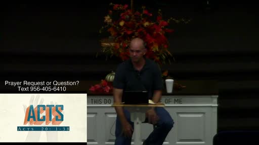 Acts 20:1-38 Dr. Benjamin Karner Acts 20:1-38 Dr. Benjamin Karner